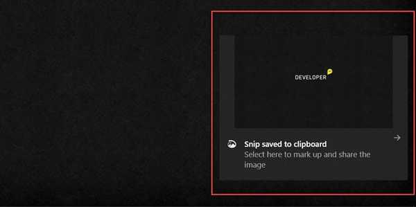 screenshot on windows shortcut