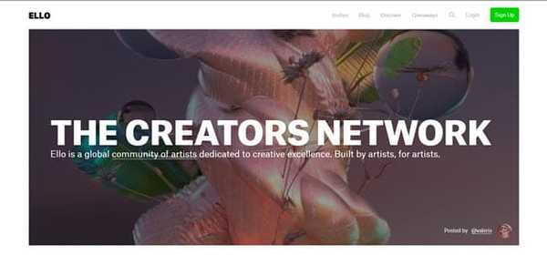 ello best Tumblr alternatives for creators