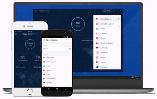 Hotspot Shield free vpn