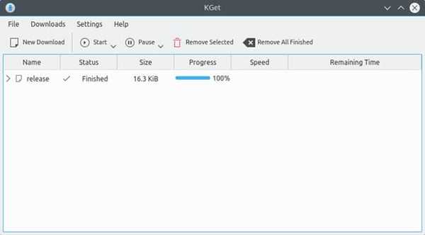 kget best linux downloader