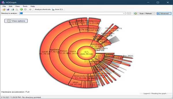 HDGraph Disk Space Analyzer