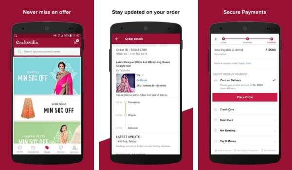 Craftsvilla Online Fashion Shopping App