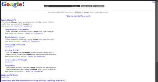 Google In 1998