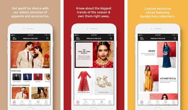 Tata CliQ Online Shopping App
