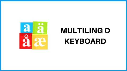 Multiling O Keyboard