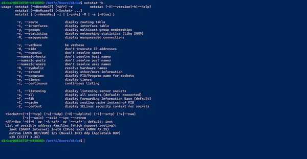 Netstat popular command line tool to mointor network performance in Linux