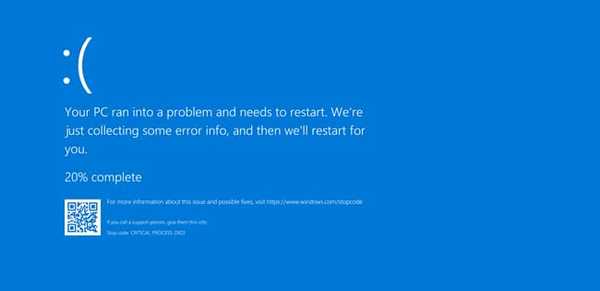 blue screen of death windows 10