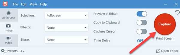 snagit screenshot windows