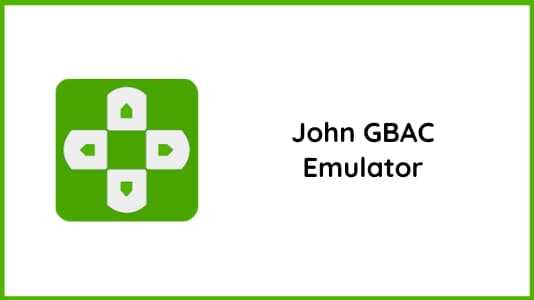 John GBAC emulator