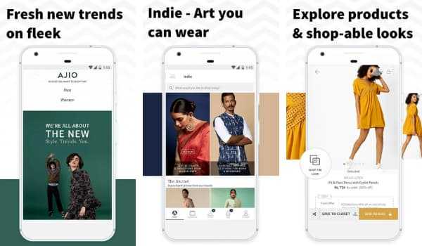 Ajio Online Fashion Shopping App