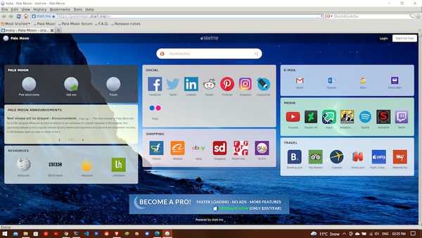 Pale Moon Browser best lightweight web browser