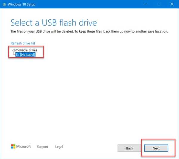 Create Bootable USB Windows 10 Media Creation Tool