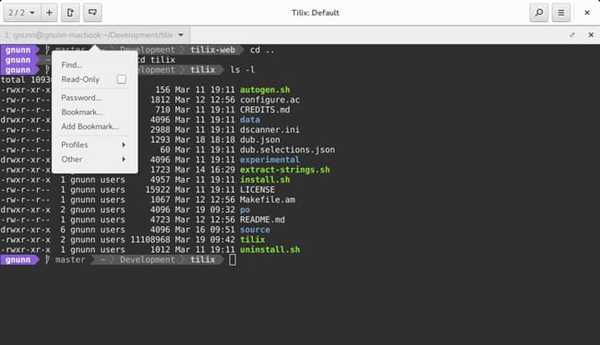 Tilix Linux Terminal