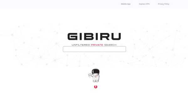 Gibiru search engine