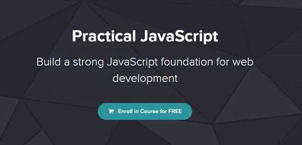 Practical JavaScript online JavaScript course