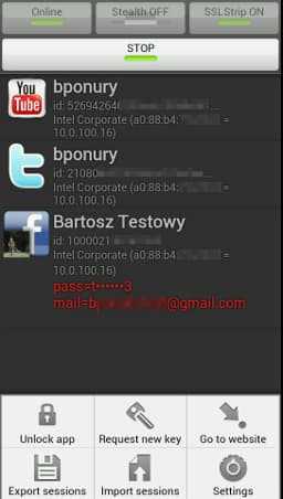 faceniff iphone cydia