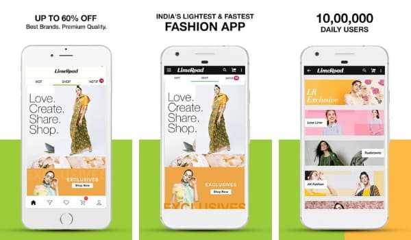 Limeroad Shopping App for clothing