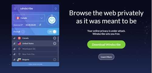Windscribe best free vpn for pc