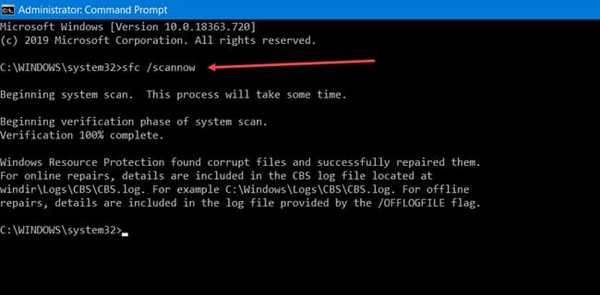 scan file system corrupt fix blue screen
