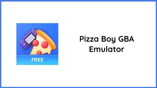 Pizza Boy - GameBoy Advance Emulator