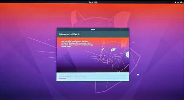 installing ubuntu