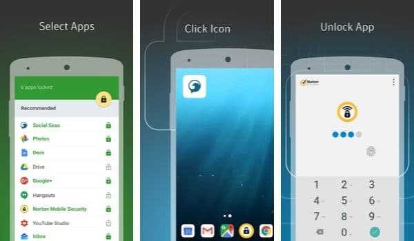 norton app lock android