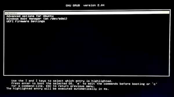 grub bootloader