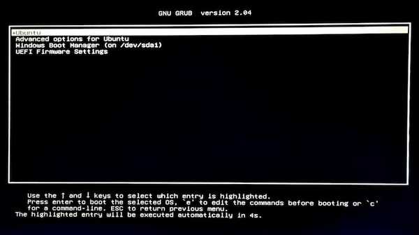 grub bootloader