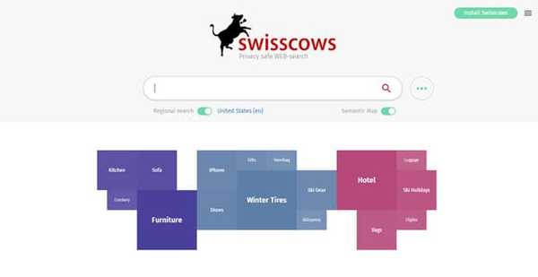 Swisscows search engine