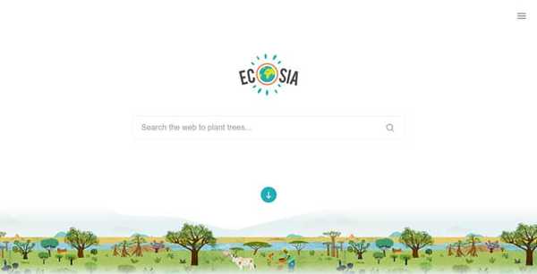 Ecosia private search engine