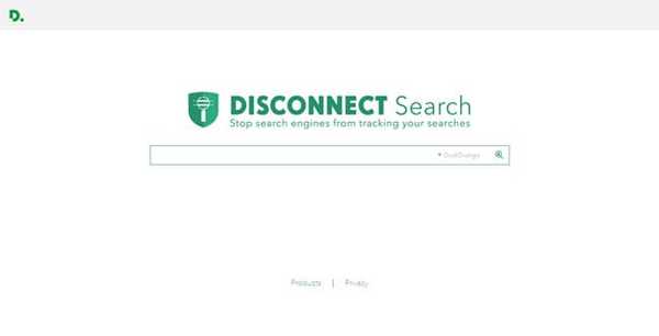 Disconnect best private search engine