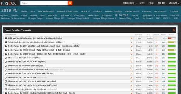torlock search for torrents 