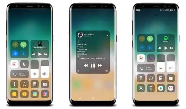 Control Center iOS 13 for Android