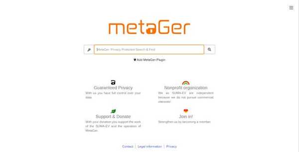 MetaGer search engine