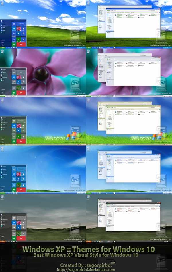 Windows XP theme