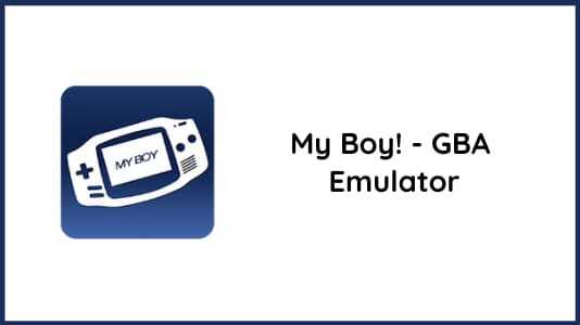 My Boy! GBA Emulator
