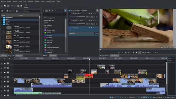 KDENlive best open source video editor