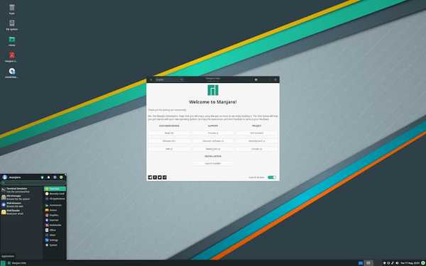 Manjaro Best kde Linux Distro