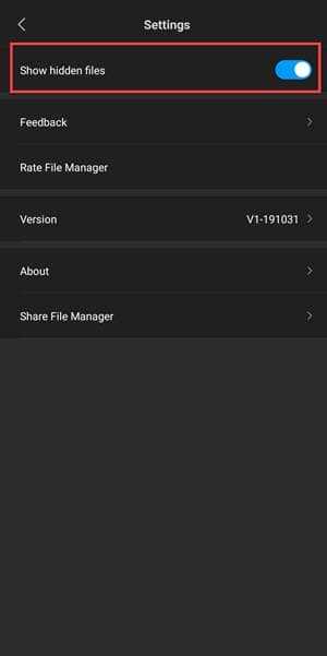 show hidden whatsapp status folder