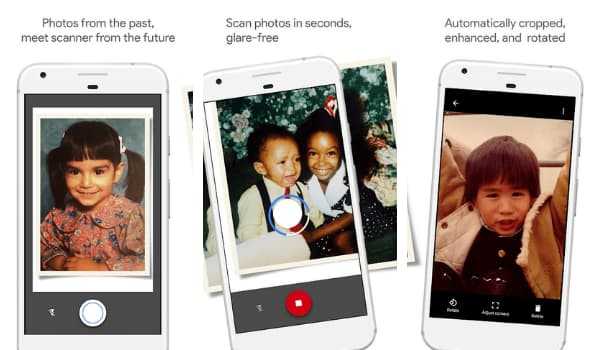 Google Photo Scan best photo scanner app