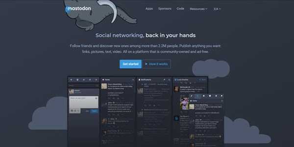 mastodon free open source tumblr alternative