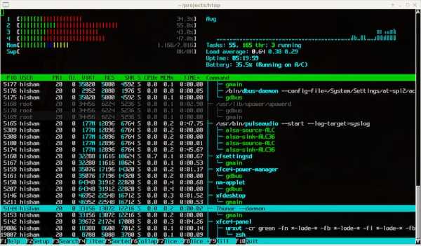 Htop best command line tool to monitor linux performance