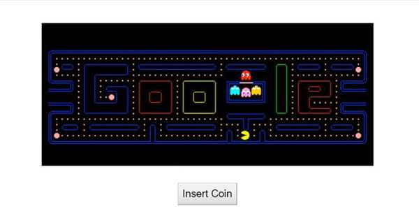 Pacman Popular Google Doodle Game