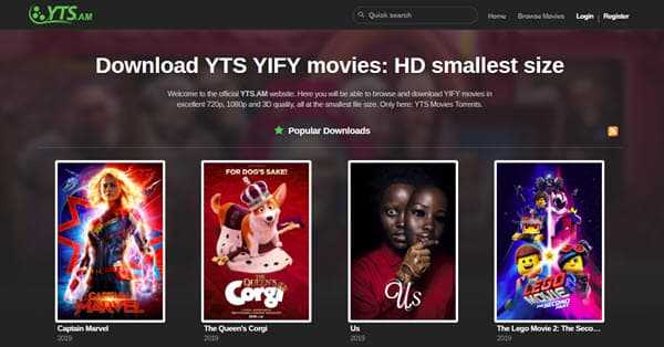 yts-am best torrent site for movies